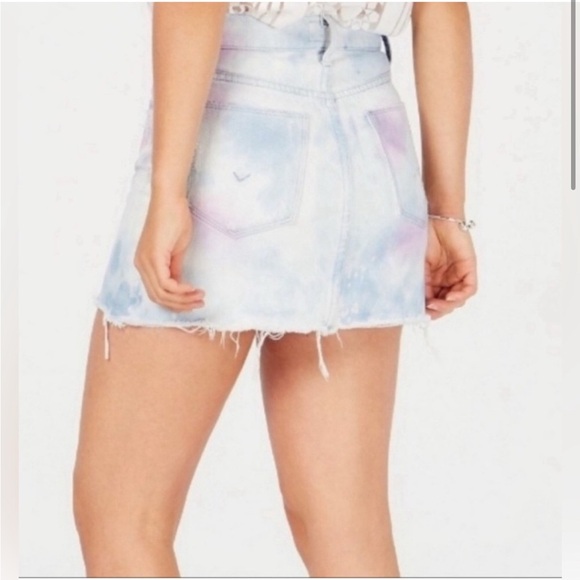 Hudson viper pigment dyed mini skirt 25 - Picture 2 of 11